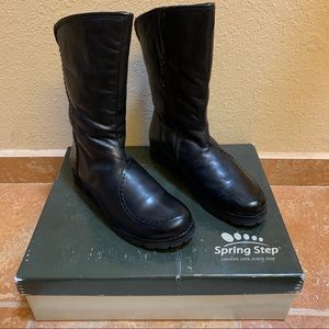 LKNEW Spring Step LEATHER lined boots! Worn 1x